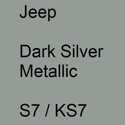 Jeep, Dark Silver Metallic, S7 / KS7.